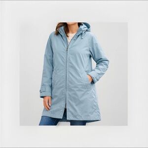 L.L Bean Light Blue Windbreaker-Small